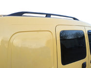 Renault Kangoo 1998–2008 Mustat kattokaiteet Vakiopohja, muovijalat kuva 1