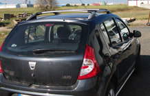 Renault Sandero 2007–2013 Skyport Grey kattokaiteet kuva 3