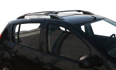 Renault Sandero 2007–2013 Skyport Grey kattokaiteet kuva 2