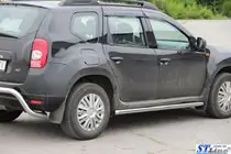 Renault Duster 2008–2017 Sivusuojaputket ilman askelmapaloja (2 kpl, ruostumaton teräs) kuva 4