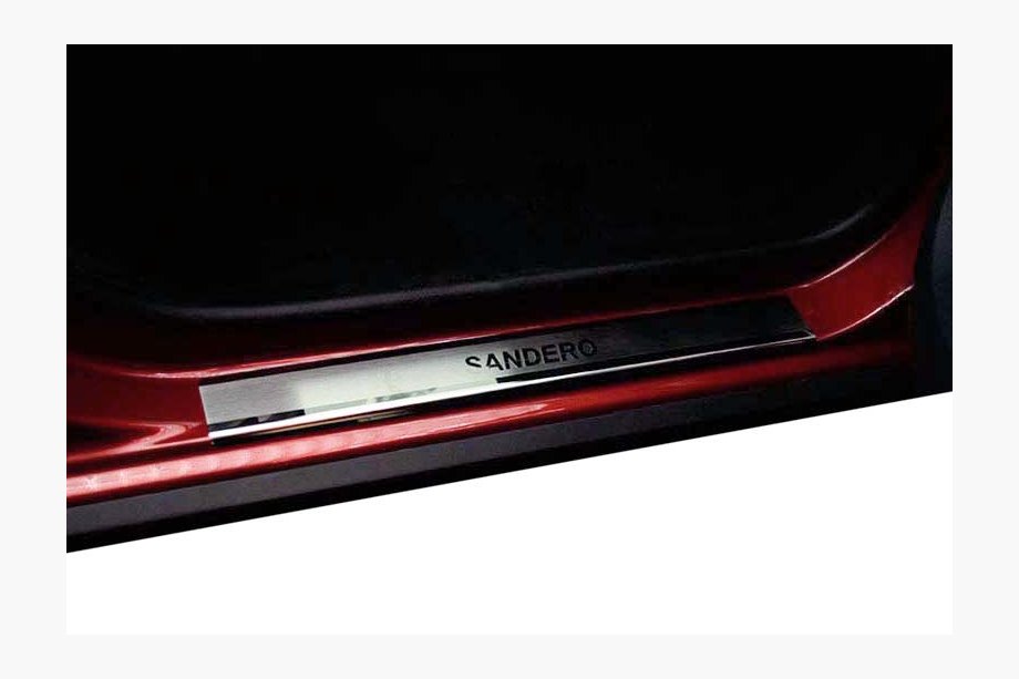 Renault Sandero 2007–2013 Nataniko ovikynnyslistat (4 kpl, ruostumaton teräs) Image