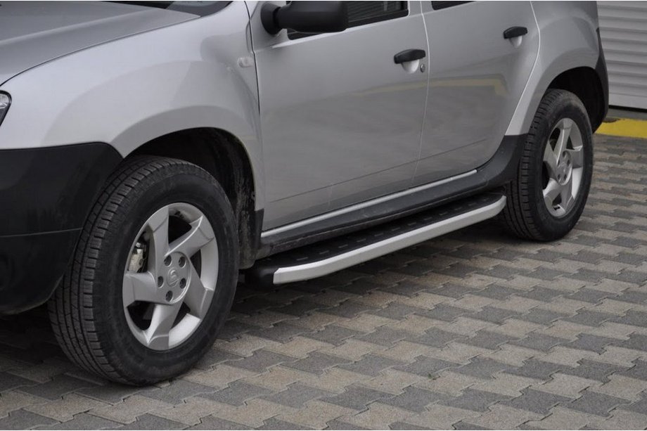 Renault Duster 2008–2017 Fullmond sivuportaat (2 kpl, alumiini) Image