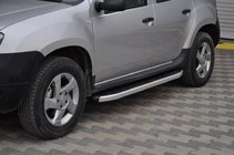 Renault Duster 2008–2017 Fullmond sivuportaat (2 kpl, alumiini) kuva 1