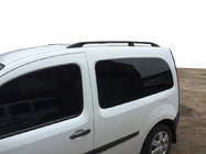 Renault Kangoo 2008–2020 Mustat kattokaiteet Vakiopohja, muovijalat kuva 1