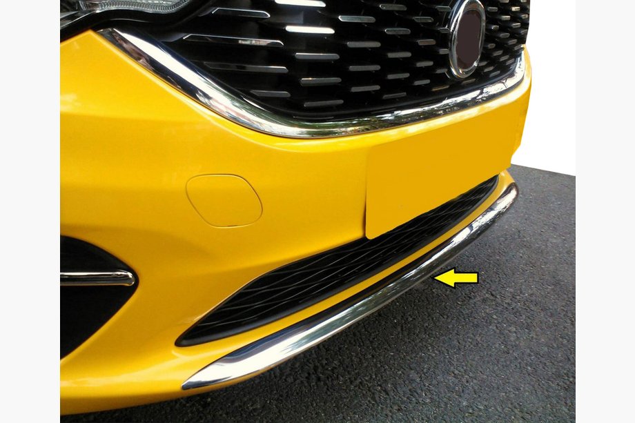 Fiat Tipo 2016– Etupuskurin suojalista Carmos (2016-2020, ruostumaton teräs) Image