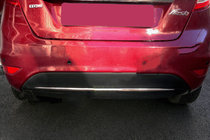 Ford Fiesta 2008–2017 Puskurin reunalista (ruostumaton teräs) kuva 1