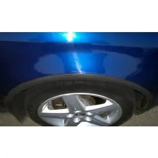 Lokasuojan kaarilevikkeet (4 kpl, mustat) Audi A6 C5 2001–2004 kuva 1