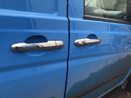 Mercedes Vito W639 2004–2014 Ovenkahvojen suojakuoret (ruostumaton teräs) 3 kpl, Carmos - turkkilainen teräs kuva 4