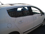 Peugeot 3008 2008–2016 Ikkunanlistat (takakolmiolasilla, 8 kpl, ruostumaton teräs) kuva 1