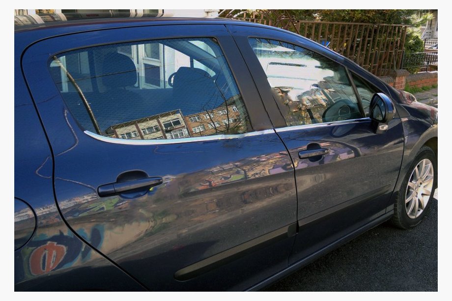 Peugeot 308 2007–2013 Ikkunalistat (4 kpl, ruostumaton teräs) Image
