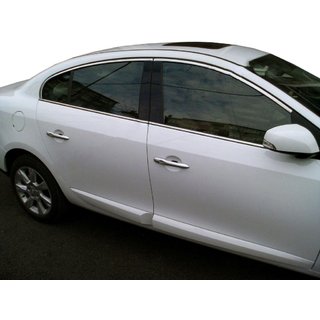 Ikkunoiden yläkromilistat (4 kpl, rst) Renault Fluence 2009–2016 kuva 1