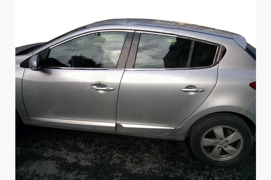 Renault Megane III 2009–2016 Ikkunoiden ylälistat (HB, 6 kpl, ruostumaton teräs) Image