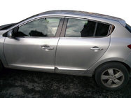 Renault Megane III 2009–2016 Ikkunoiden ylälistat (HB, 6 kpl, ruostumaton teräs) kuva 1