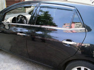 Toyota Auris 2007–2012 Ikkunalistat (4 kpl, ruostumaton teräs) kuva 1