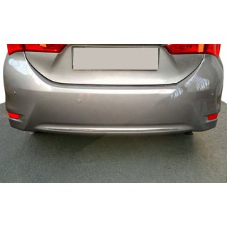 Takapuskurin suojalista (ruostumaton teräs) Toyota Corolla 2013–2019 kuva 1