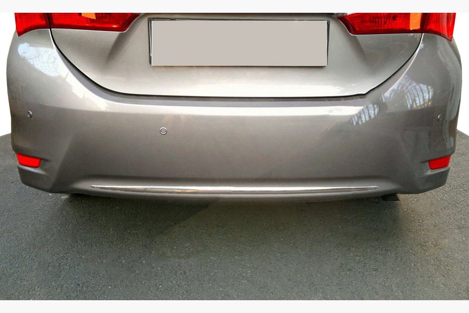 Toyota Corolla 2013–2019 Takapuskurin suojalista (ruostumaton teräs) Image