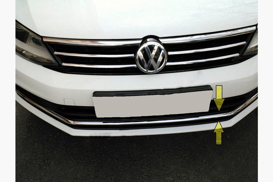 Volkswagen Jetta 2011–2018 Puskurin ritilän listat 2014-2018 Carmos (RST) Image