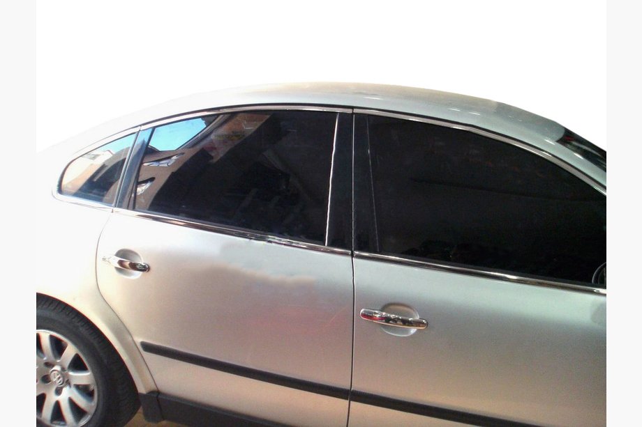 Volkswagen Passat B5 1997–2005 Yläreunan lista (6 kpl, ruostumaton teräs) Image