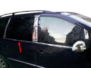 Volkswagen Sharan 1995–2010 Ikkunalistat (4 kpl, ruostumaton teräs) Carmos - turkkilainen teräs kuva 4