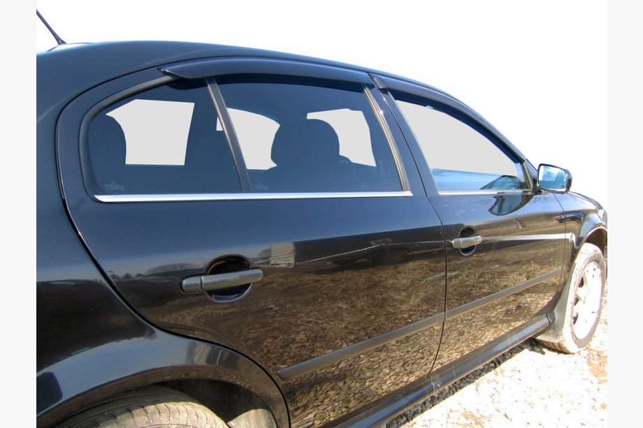 Skoda Octavia I Tour A4 1996–2010 Ikkunalistat (4 kpl, ruostumaton teräs) Image