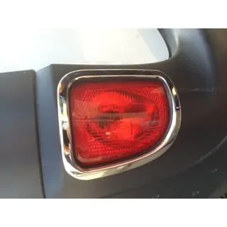 Takareflektorien kromikehykset (2 kpl, ruostumaton teräs) Renault Kangoo 2008–2020 kuva 3