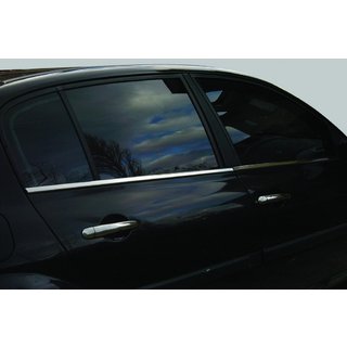 Ikkunankehyksen ulkolistat (4 kpl, ruostumaton teräs) Renault Megane II 2004–2009 kuva 4