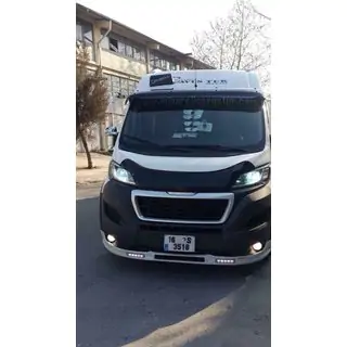 Tuulilasin visiiri (kiiltomusta, 5 mm) Fiat Ducato 2006–2025 kuva 3