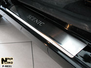 Renault Scenic/Grand 2009–2016 Nataniko ovikynnyslistat (4 kpl, ruostumaton teräs) Premium – 3M-teippi, 0,8 mm kuva 2