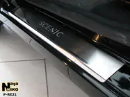 Renault Scenic/Grand 2009–2016 Nataniko ovikynnyslistat (4 kpl, ruostumaton teräs) kuva 2