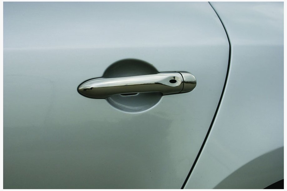 Renault Megane III 2009–2016 Ovenkahvan suojakuoret (4 kpl, ruostumaton teräs) Ilman sirua, Carmos - turkkilaista terästä Kuva 6