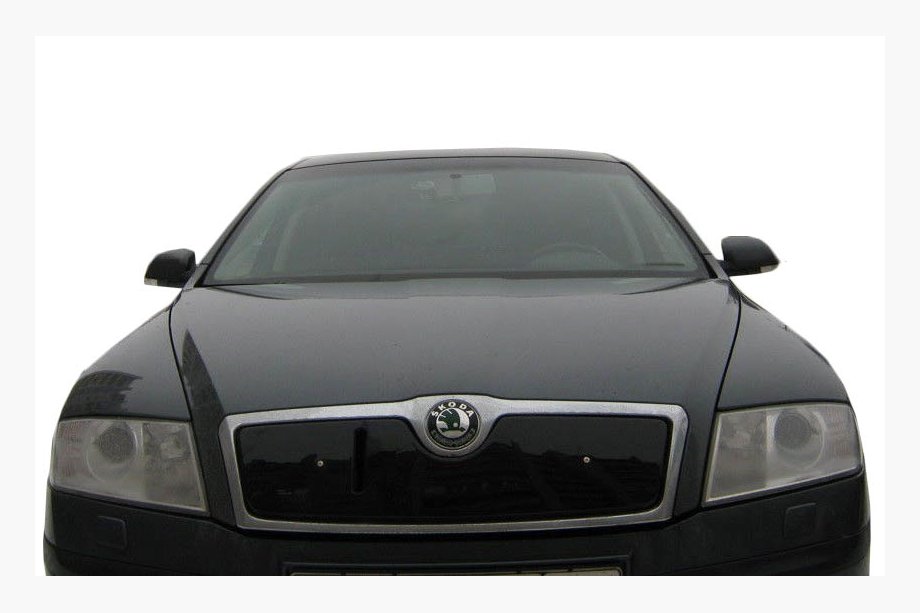 Skoda Octavia II A5 2006–2010 Talvisuoja jäähdyttimensäleikköön (yläosa) Matta Kuva 4