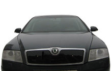 Skoda Octavia II A5 2006–2010 Talvisuoja jäähdyttimensäleikköön (yläosa) kuva 4