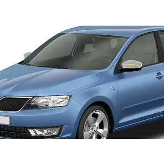 Peilinkuoret ilman vilkun aukkoa (2 kpl, ruostumatonta terästä) Skoda Rapid 2012–2019 kuva 1