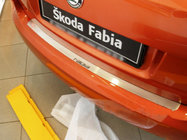 Skoda Fabia 2000–2007 Takapuskurin suojalista Nataniko (ruostumaton teräs) kuva 1