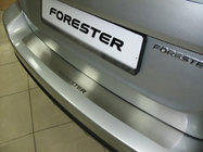 Subaru Forester 2008–2013 NataNika takapuskurin suojalista (ruostumaton teräs) kuva 1