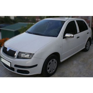 Kromiset peilinkuoret 2006↗ (2 kpl, ruostumaton teräs) Skoda Fabia 2000–2007 kuva 4