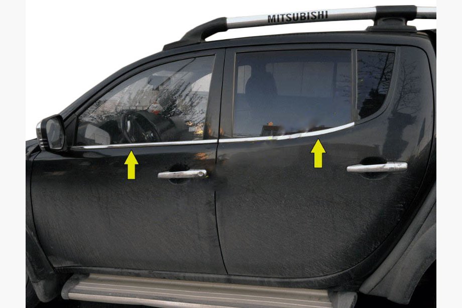 Mitsubishi L200 2015–2024 Ikkunoiden alareunalistat (RST) Image