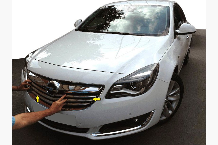 Opel Insignia 2008–2017 Säleikön listat (ruostumaton teräs) Image