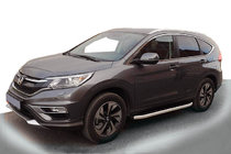 Honda CR-V 2017–2022 Fullmond sivuastinlaudat (2 kpl, alumiini) kuva 2