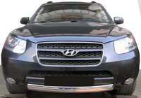 Hyundai Santa Fe 2 2006–2012 Keulasuoja ST008-Oval (ruostumaton teräs) kuva 1