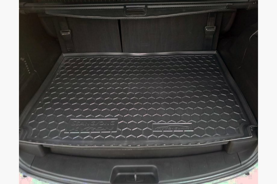 SsangYong Kyron 2005–2014 Tavaratilan kaukalomatto organizerilla (Autogumm, muovi) Image