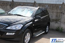SsangYong Kyron 2005–2014 Sivuaskelmat King (2 kpl, alumiini) kuva 3