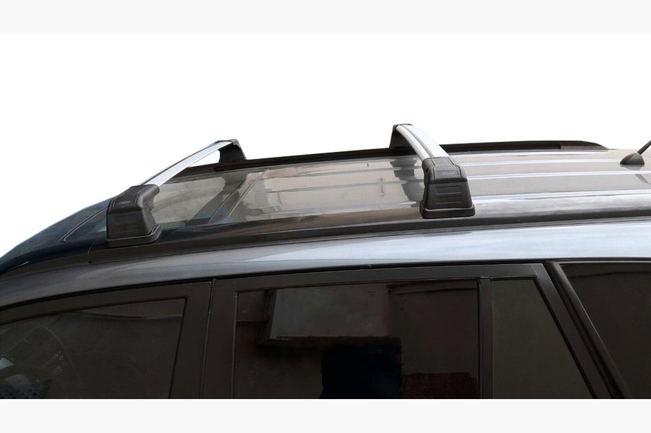 Lexus GX460 2009–2023 Lukittavat kattotelineen poikkitangot integroiduille kattokaiteille (2 kpl) Kuva 1