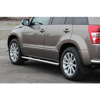 Sivupalkit BB001 (2 kpl, ruostumaton teräs) Suzuki Grand Vitara 2005–2017 kuva 1