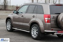 Suzuki Grand Vitara 2005–2017 Sivupalkit BB001 (2 kpl, ruostumaton teräs) kuva 2