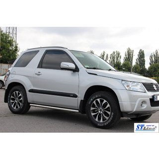Sivupalkit BB001 (2 kpl, ruostumaton teräs) Suzuki Grand Vitara 2005–2017 kuva 4