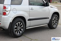 Suzuki Grand Vitara 2005–2017 Sivupalkit BB001 (2 kpl, ruostumaton teräs) kuva 6
