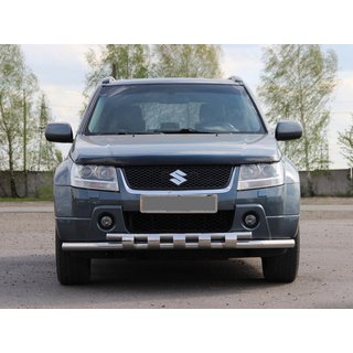 Etusuojakaari ST015 (ruostumaton teräs) Suzuki Grand Vitara 2005–2017 kuva 1