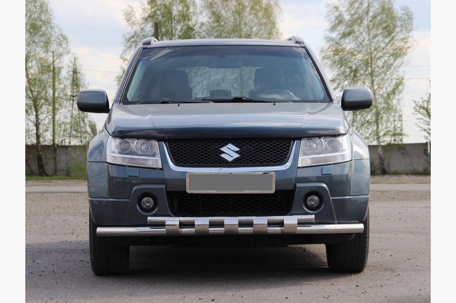 Suzuki Grand Vitara 2005–2017 Etusuojakaari ST015 (ruostumaton teräs) Image