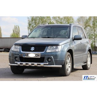 Etusuojakaari ST015 (ruostumaton teräs) Suzuki Grand Vitara 2005–2017 kuva 2